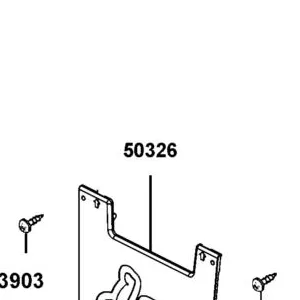 50326-LEA2-900 COVER BATTERY