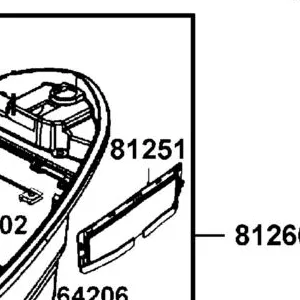 81251-LEA2-900 COVER L BODY MAINT — diagram cutout