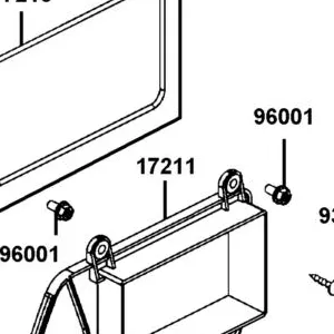 17211-LEA1-900 ELEMENT COMP AIR/C — diagram cutout
