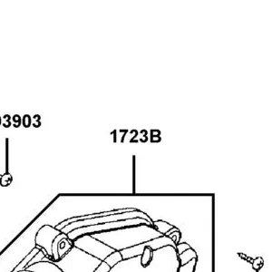 1723B-LEA2-900 COVER COMP AIR/C — diagram cutout