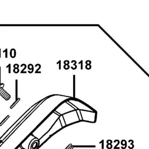 18318-LEA3-E00-N1R PROTECTOR. MUFF. (Black) — diagram cutout