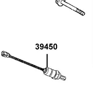 39450-LEA6-800 O2 SENSOR — diagram cutout