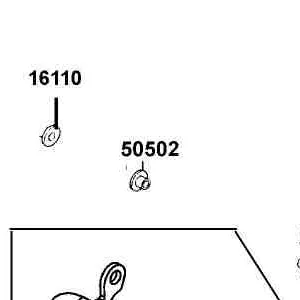 50502-LEA1-910 COLLAR. MAIN STAND — diagram cutout