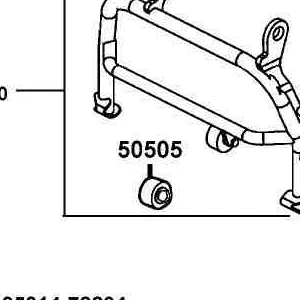 50505-LAD9-900 STOPPER RUBBER — diagram cutout