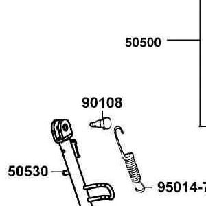 90108-LKE6-900 PIVOT SCREW SIDE STAND — diagram cutout