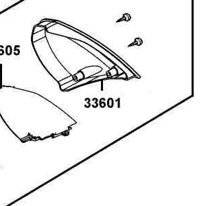 33601-LKC7-900 LENS R RR WINKER — diagram cutout