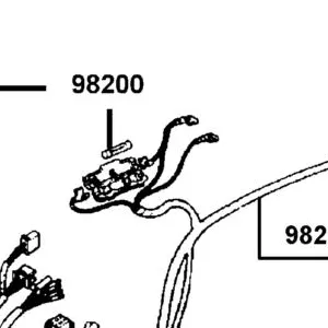 32108-GAR1-711 COVER HARNESS WIRE — diagram cutout