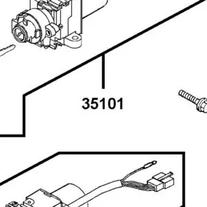 35101-LGE3-306-M1 SW COMP LOCK (supplier:SD) — diagram cutout