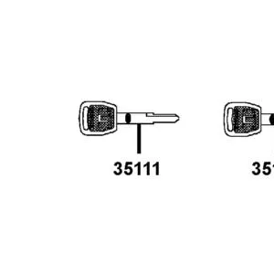 35111-LDC1-305-M2 KEY COMP(R TANGENT PLANE/TJ) — diagram cutout