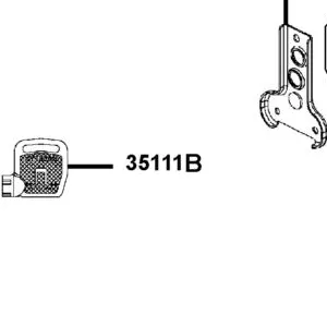 35111-LDC1-307-M2 KEY COMP SHUTTER MAGNETIC/TJ — diagram cutout
