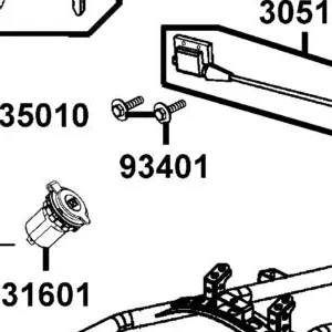 93401-04025-06 BOLT WASHER 4*25 — diagram cutout
