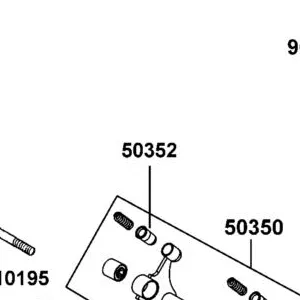 50352-LEA2-900 RUBBER STOPPER — diagram cutout