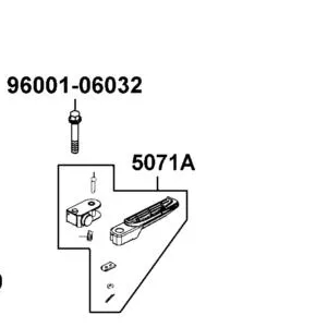5071A-LDA6-90A BAR R STEP ASSY — diagram cutout