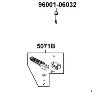 5071B-LDA6-90A BAR L STEP ASSY — diagram cutout