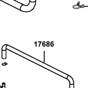 17686-LEA3-MG0 TUBE FUEL FILLER/ CANISTER — diagram cutout