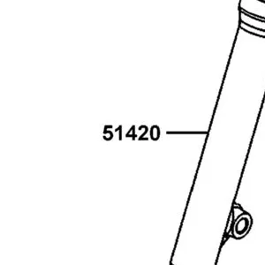 51420-LBC6-900-NJA BOTTOM CASE R (Silver) — diagram cutout