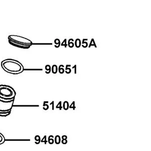 94605-LKB9-910 FORK BOLT CAP — diagram cutout