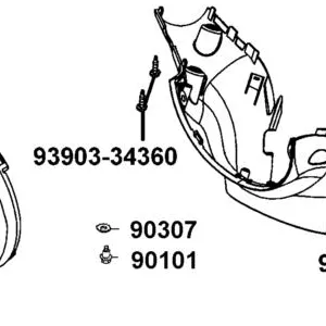90307-GFJ6-004 WASHER LOCK 6MM — diagram cutout