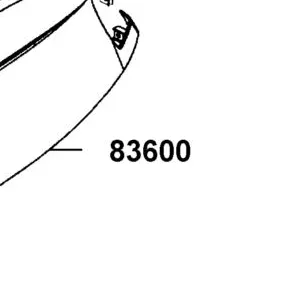 83600-LEA2-900-GFP COVER. L BODY — diagram cutout