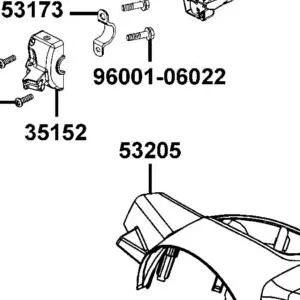 53205-LKC7-M30-J8P HANDLE COVER UP — diagram cutout