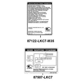 87122-LKC7-M35-T01 MARK EVAPORATIVE E/M — diagram cutout