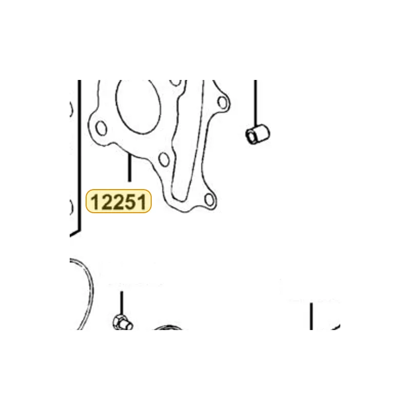 12251-LEA3-900 GASKET CYLINDER HEAD — diagram cutout