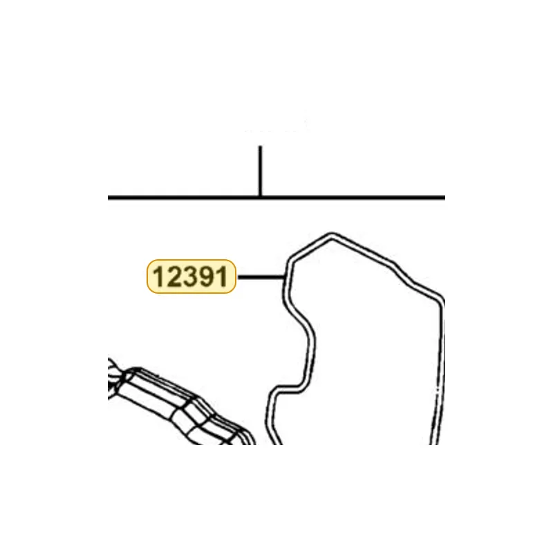12391-LEA3-900 GASKET HEAD COVER — diagram cutout