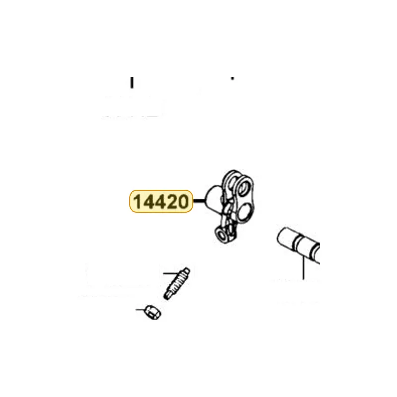14420-LEA3-900 ARM COMP EXH VALVE ROCKER — diagram cutout