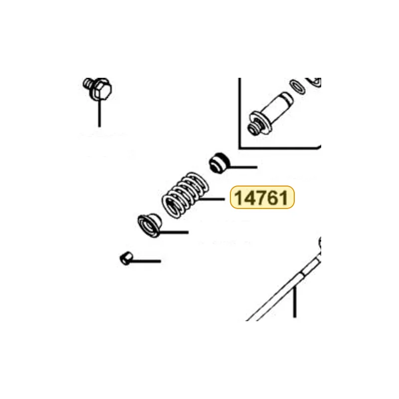 14761-LEA3-90B SPRING VALVE /31.85MM — diagram cutout