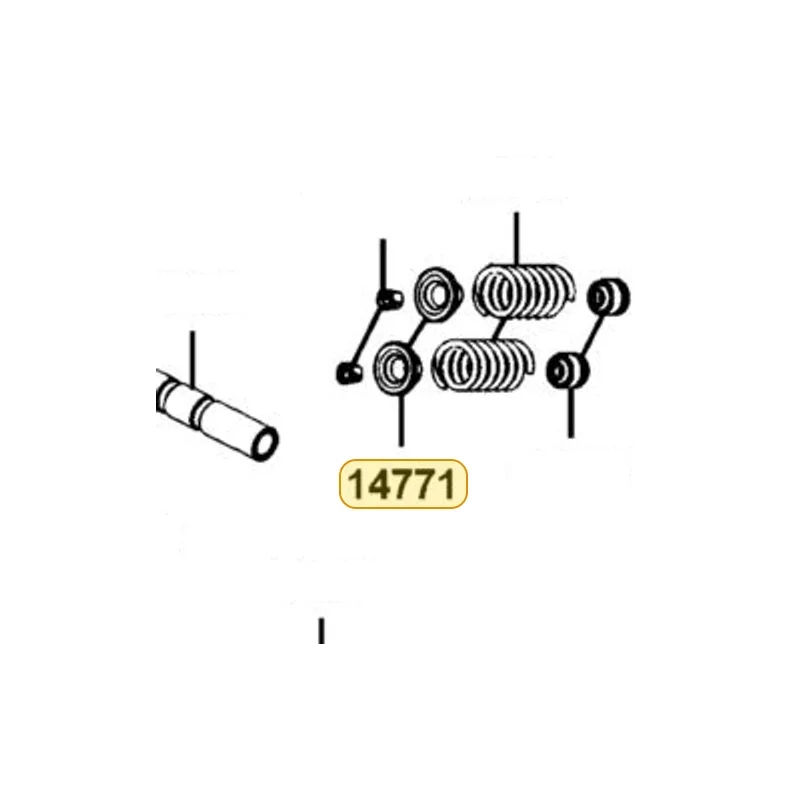 14771-LEA3-900 RETAINER VALVE SPRING — diagram cutout