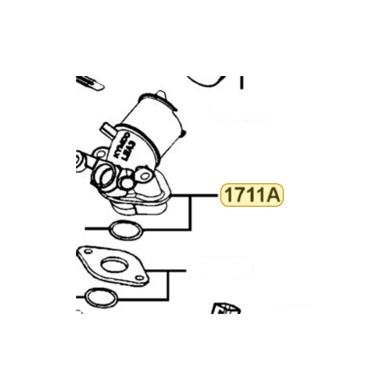 1711A-LEA3-900 PIPE ASSY INLET — diagram cutout