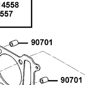 90701-GFF6-001 PIN DOWEL SPECIAL 8*14 — diagram cutout