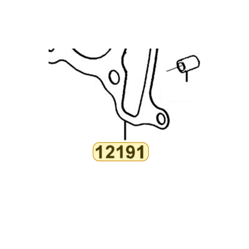 12191-LEA3-900 GASKET CYLINDER A — diagram cutout