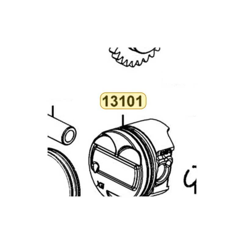 13101-LEA3-900 PISTON — diagram cutout