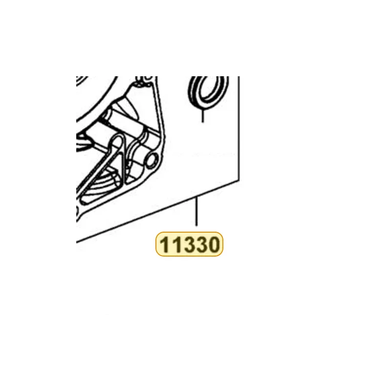11330-LEA3-900 COVER COMP RIGHT CRANK CASE — diagram cutout