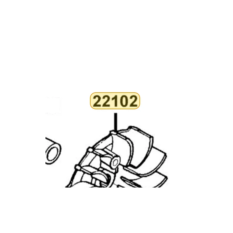 22102-LEA3-900 FACE DRIVE — diagram cutout