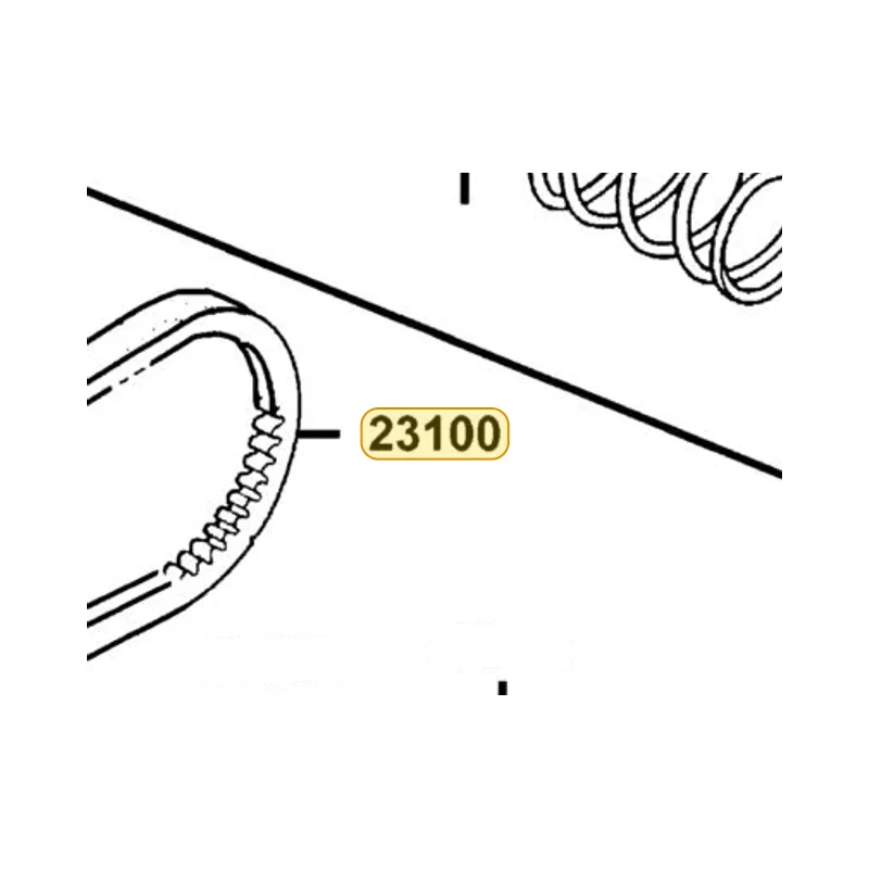 23100-LEA3-90B BELT DRIVE — diagram cutout