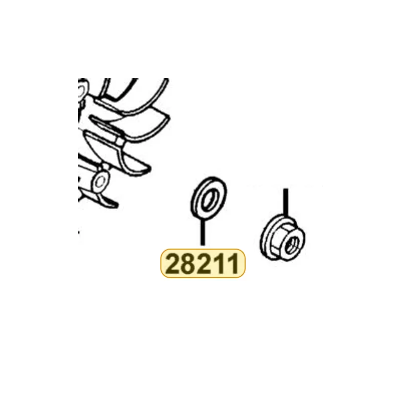 28211-LGK8-600 WASHER 14.1X24X2 — diagram cutout