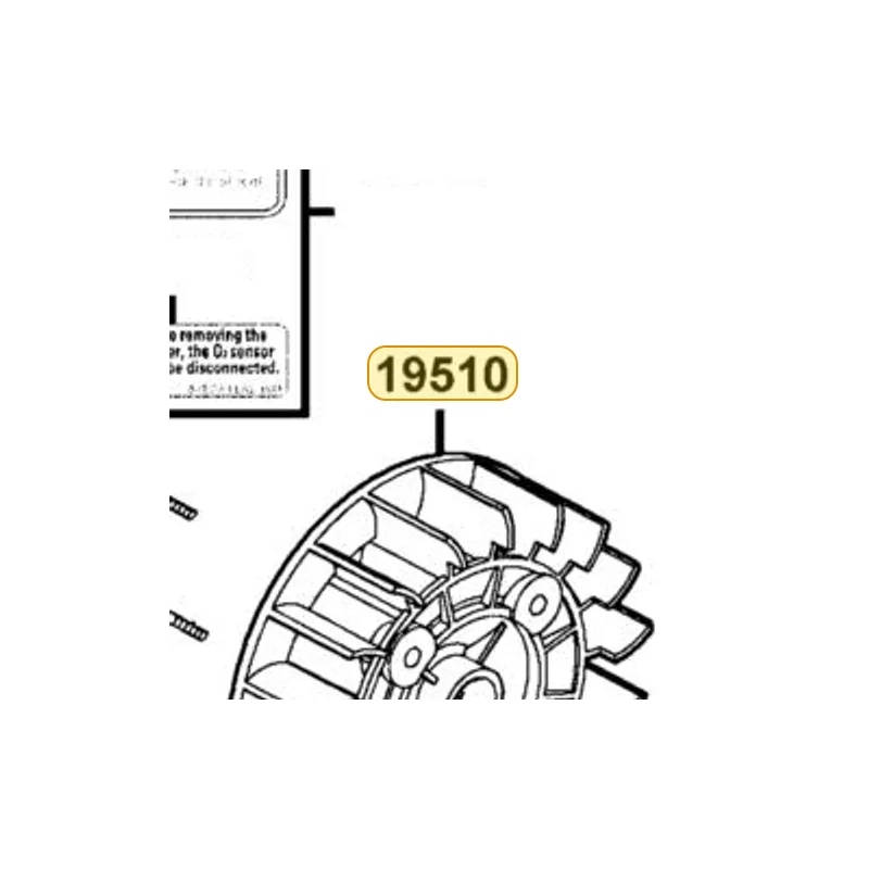 19510-LEA3-900 FAN COMP COOLING — diagram cutout