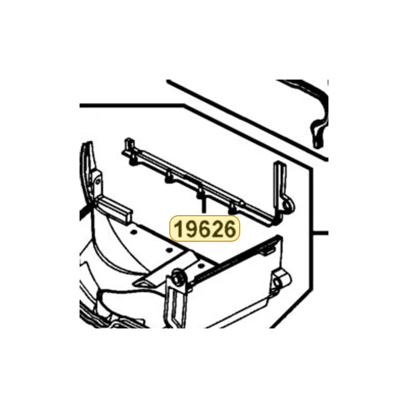 19626-LEA3-900 SEAL B SHROUD A — diagram cutout
