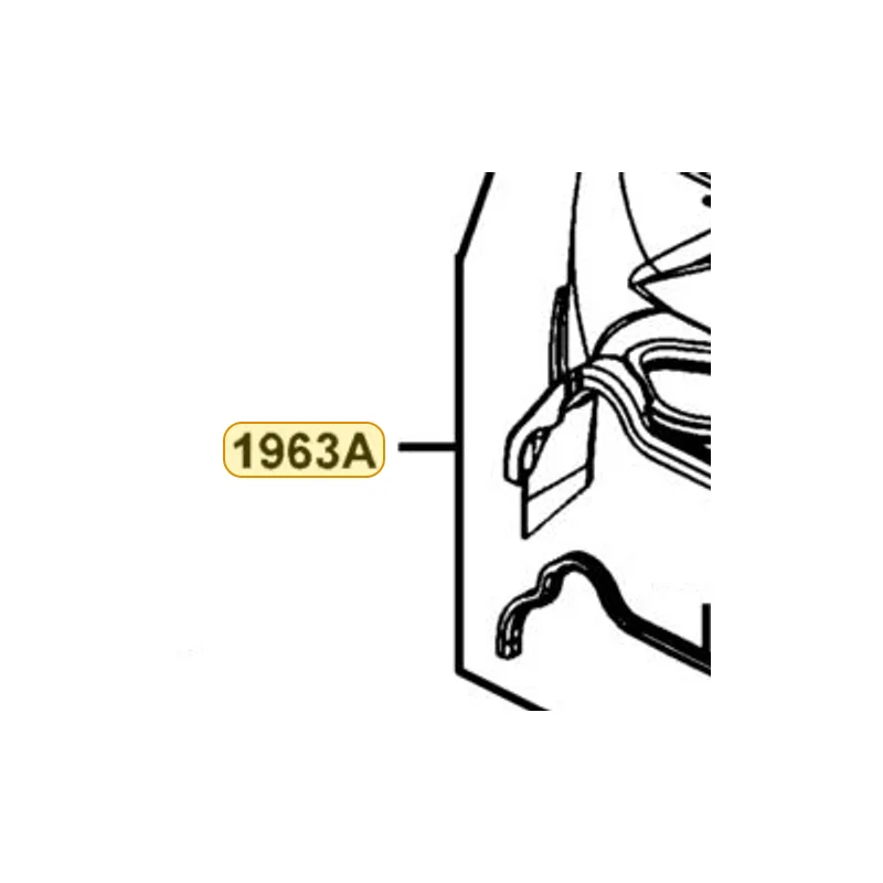 1963A-LEA3-900 SHROUD ASSY B — diagram cutout