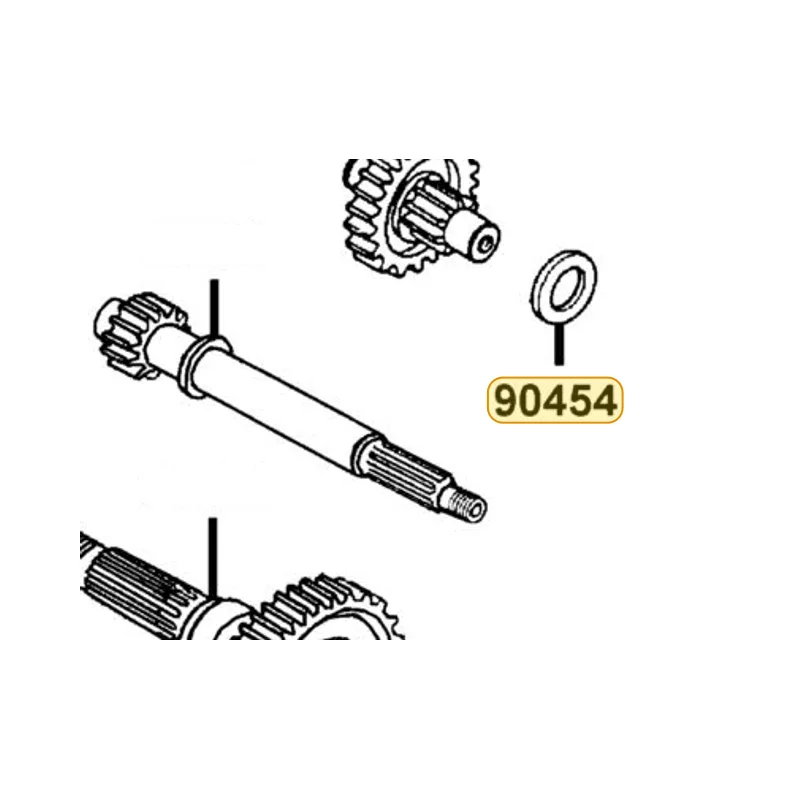90454-3L50-001 WASHER THRUST 14MM — diagram cutout