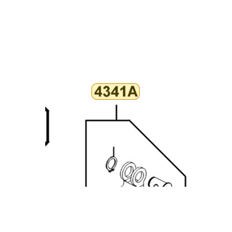4341A-LEA3-900 ARM ASSY RR BRK — diagram cutout