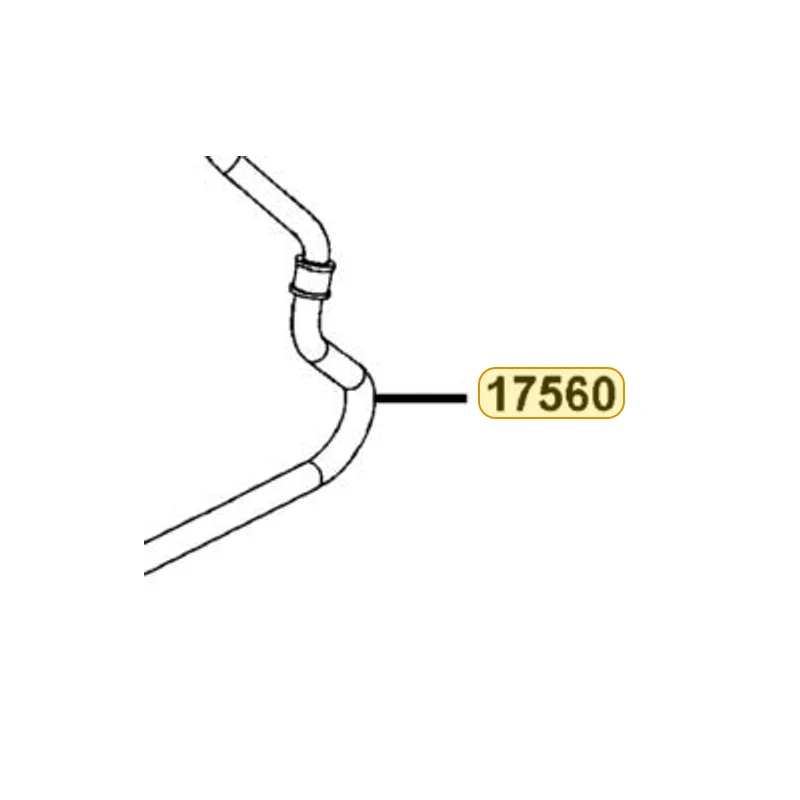 17560-LEA3-M30 TUBE PUMP INJECTER — diagram cutout