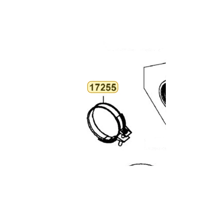 17255-LEA3-900 BAND AIR/C CONN TUBE — diagram cutout