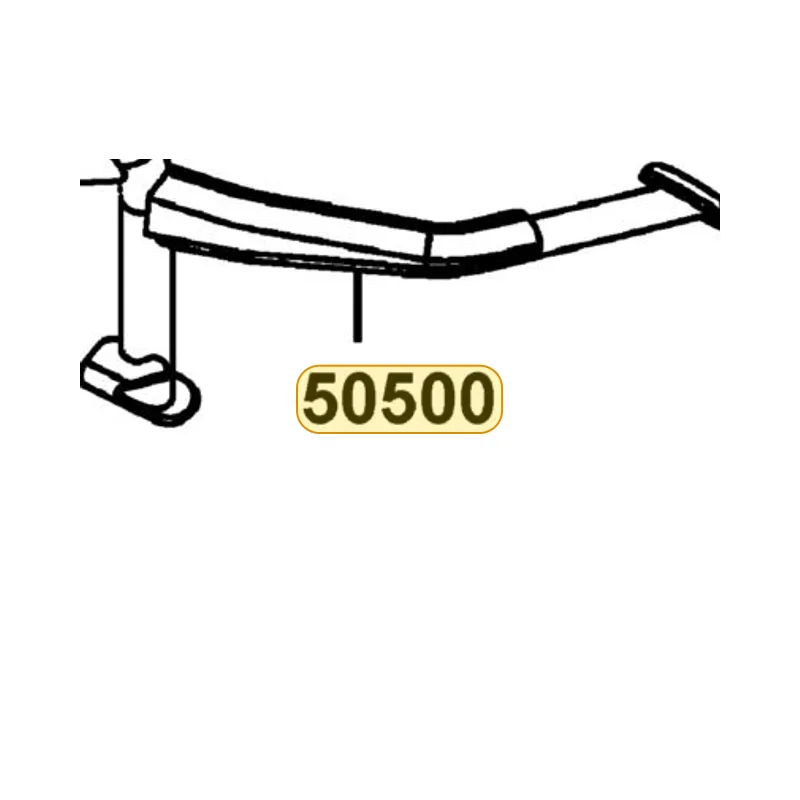 50500-LEA3-900 STAND COMP MAIN — diagram cutout