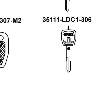 35111-LDC1-307-M1 KEY COMP SHUTTER MAGNETIC (SD) **not available** — diagram cutout