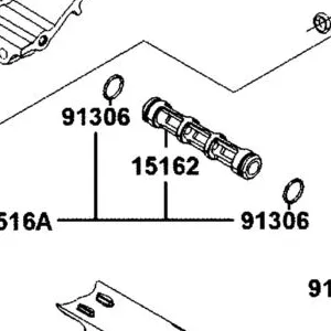 15162-PUA5-E00 SUCTION FILTER CRANK SIDE — diagram cutout