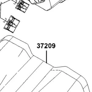 37209-AGJ5-E00-N1R COVER,METER (Black) — diagram cutout