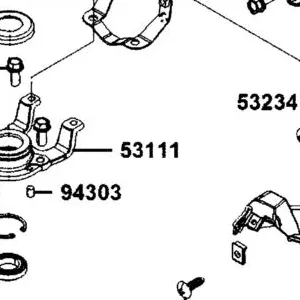 53111-AGJ5-E00 HOUSING,HANDLE BEARING — diagram cutout
